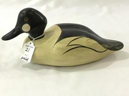 Pair of Goldeneye Decoys by Charlie Moore-1978