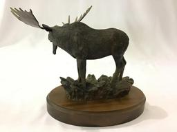 Moose Statue "Grand Old Man"