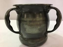 3 Handled  Trophy Cup University of Chicago-1914