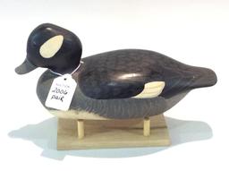 Pair of Bufflehead Decoys-Hen & Drake