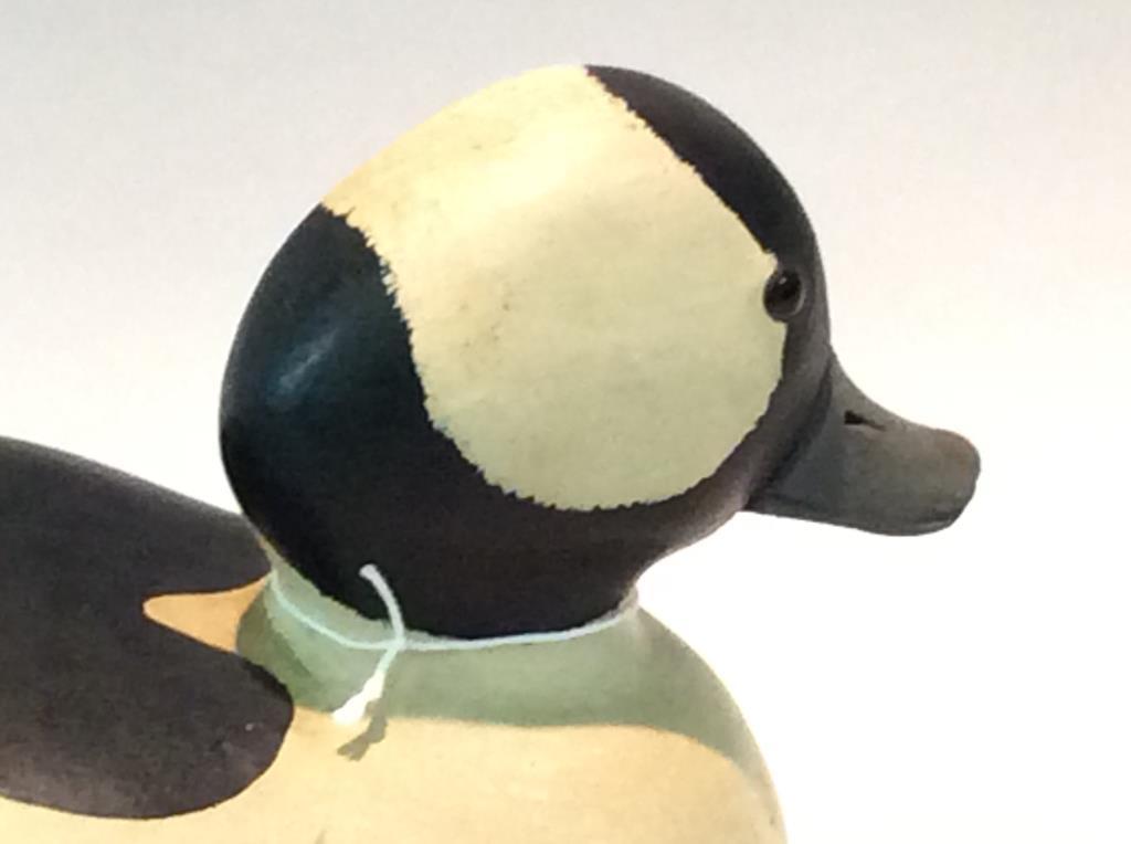 Pair of Bufflehead Decoys-Hen & Drake