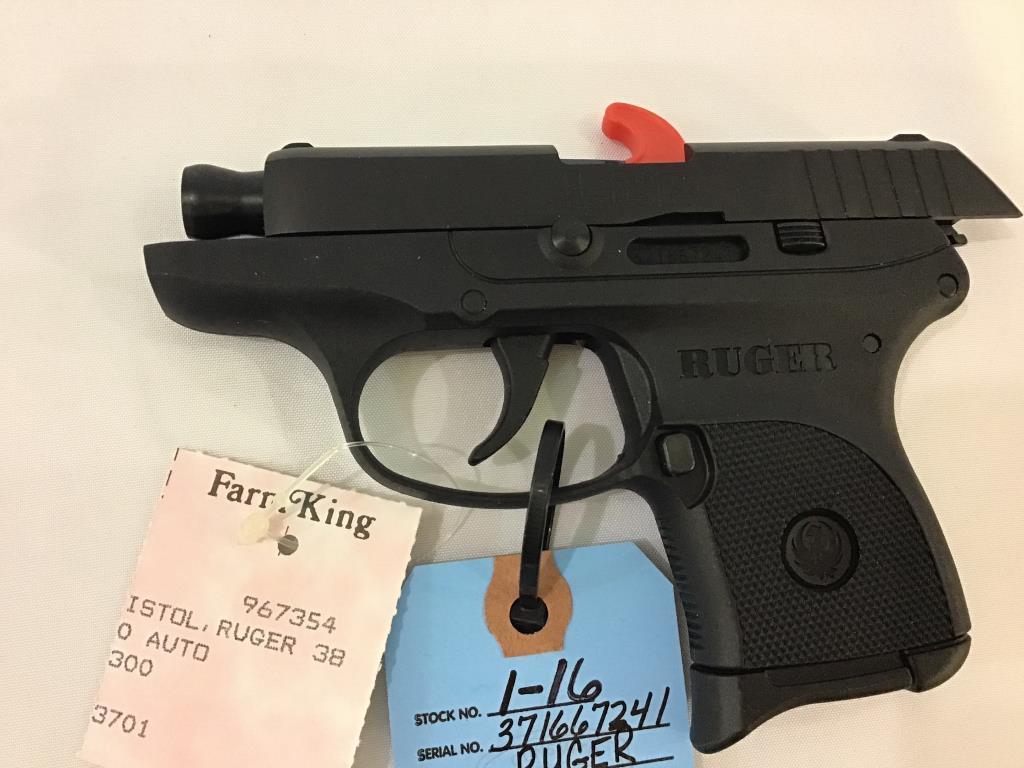 Ruger LCP .380 Auto Pistol w/ Soft Case & NIB