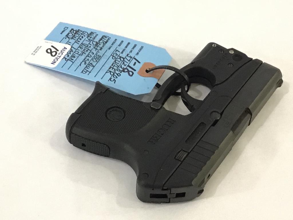 Ruger LCP .380 Auto Pistol w/ Viridian Green