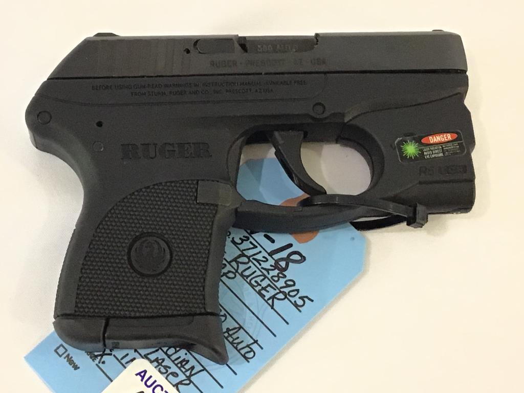 Ruger LCP .380 Auto Pistol w/ Viridian Green