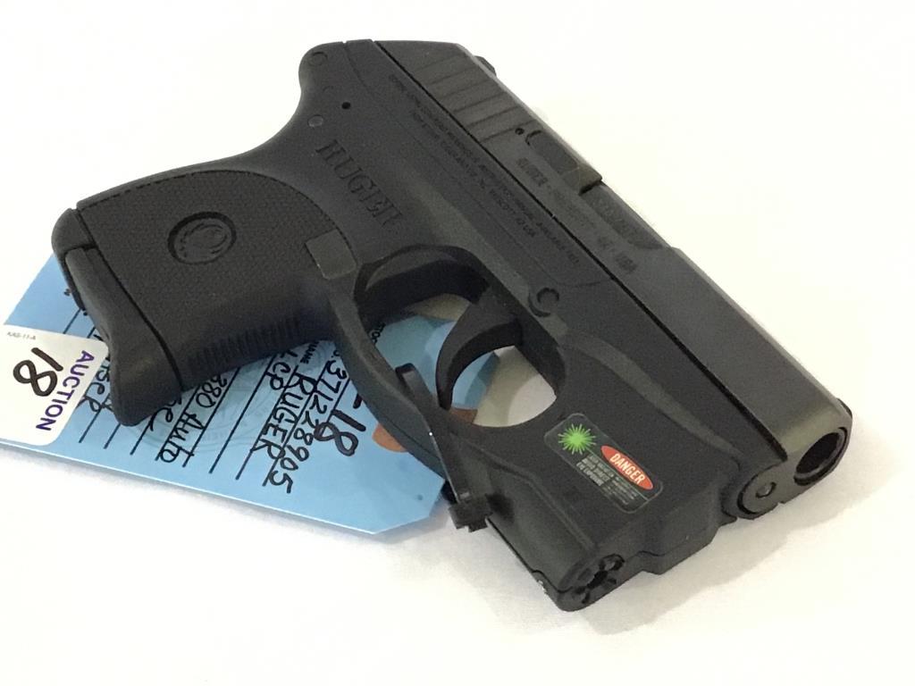 Ruger LCP .380 Auto Pistol w/ Viridian Green