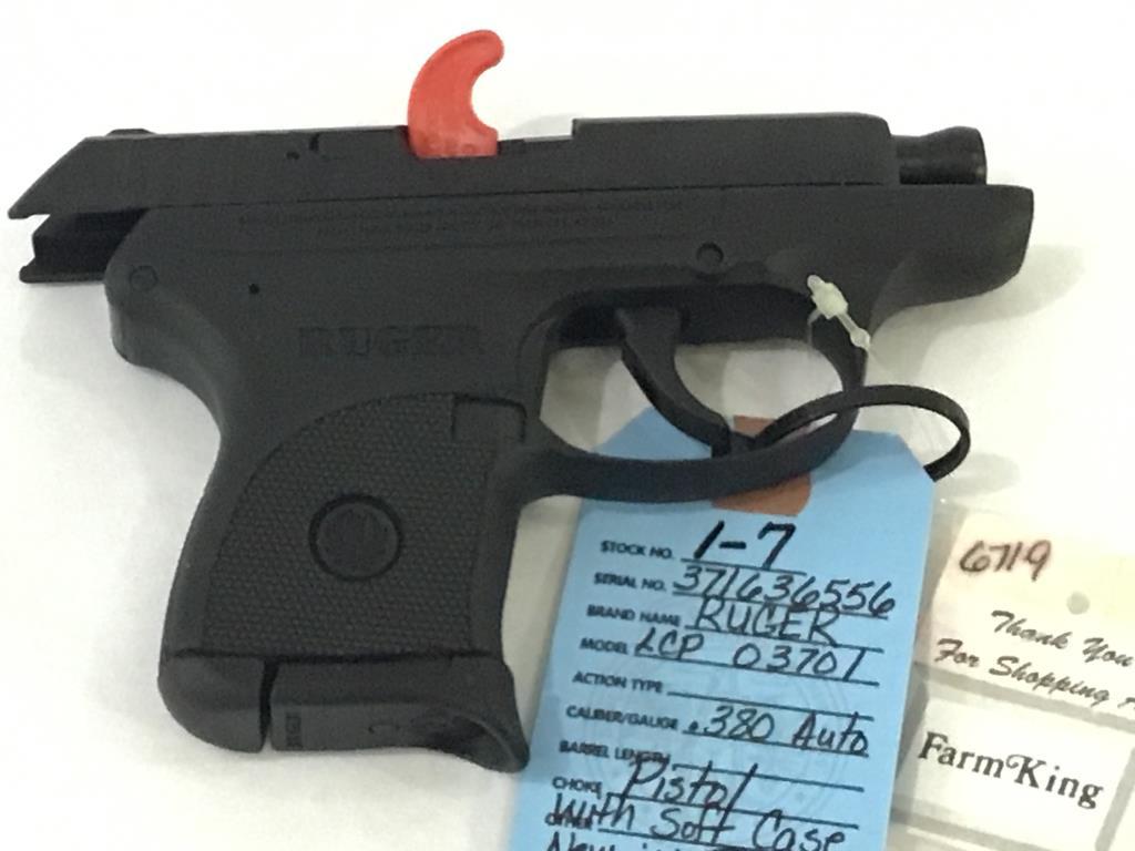 Ruger LCP Model 03701 .380 Auto Pistol