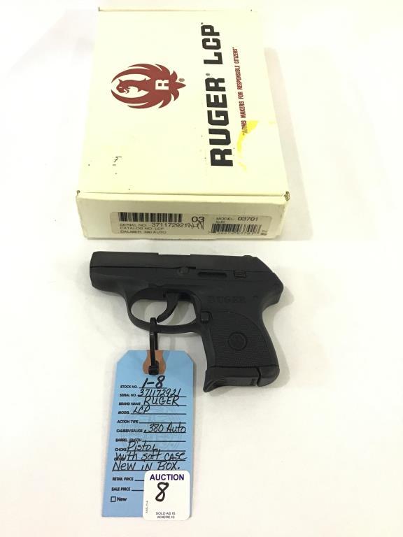 Ruger LCP .380 Auto Pistol w/ Soft Case