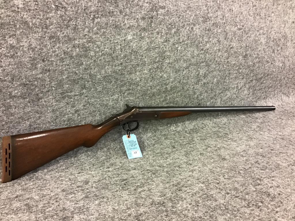 Spencer Gun Co. Single Shot 12 Ga Shotgun