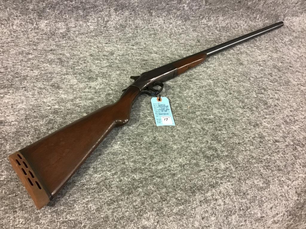 Spencer Gun Co. Single Shot 12 Ga Shotgun