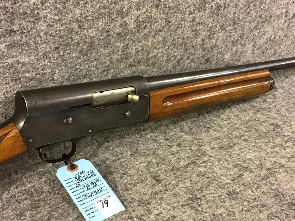 Browning Model A-5 12 Ga Semi Auto Shotgun