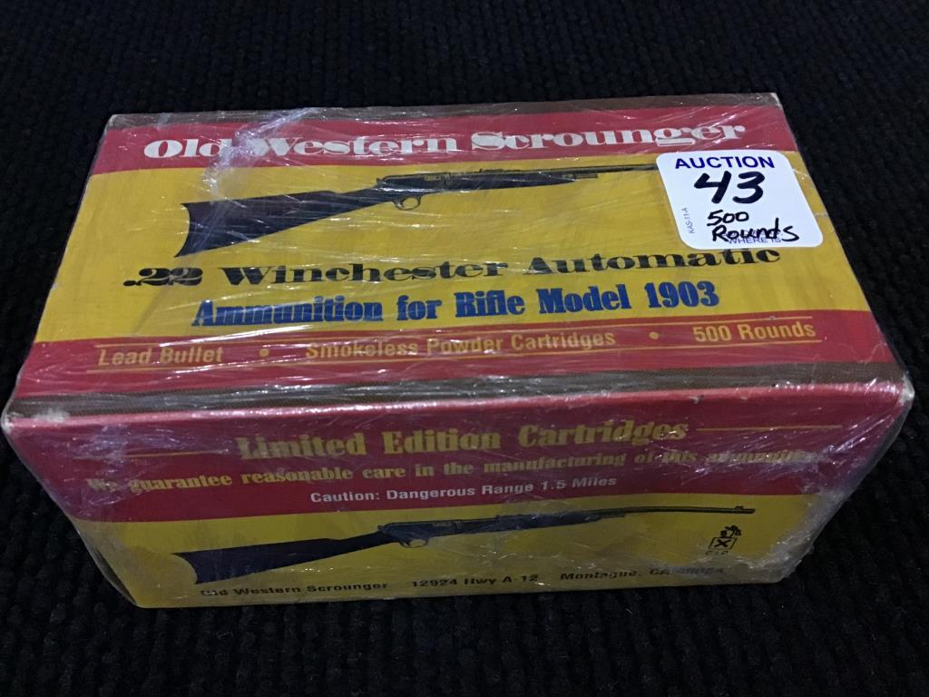 Full Brick of Old Western Scrounger for .22