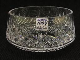 Signed Waterford Bowl (3 1/2 Inches Tall X 7