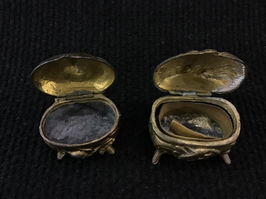 Lot of 4 Sm. Jewelry Caskets