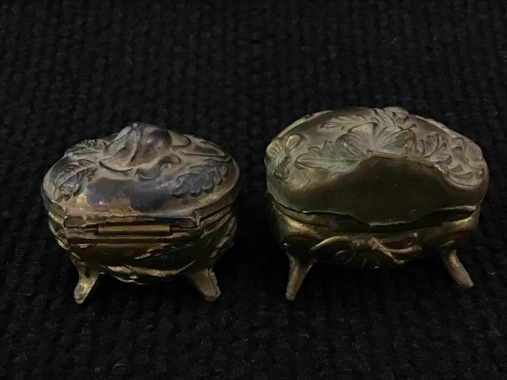 Lot of 4 Sm. Jewelry Caskets