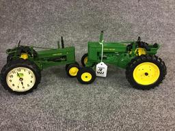 Lot of 2 John Deere 1/16th  Scale Tractors