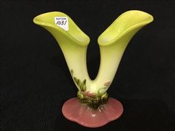 Hull Woodland Vase W15-8 1/2 Inch