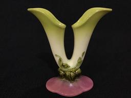 Hull Woodland Vase W15-8 1/2 Inch