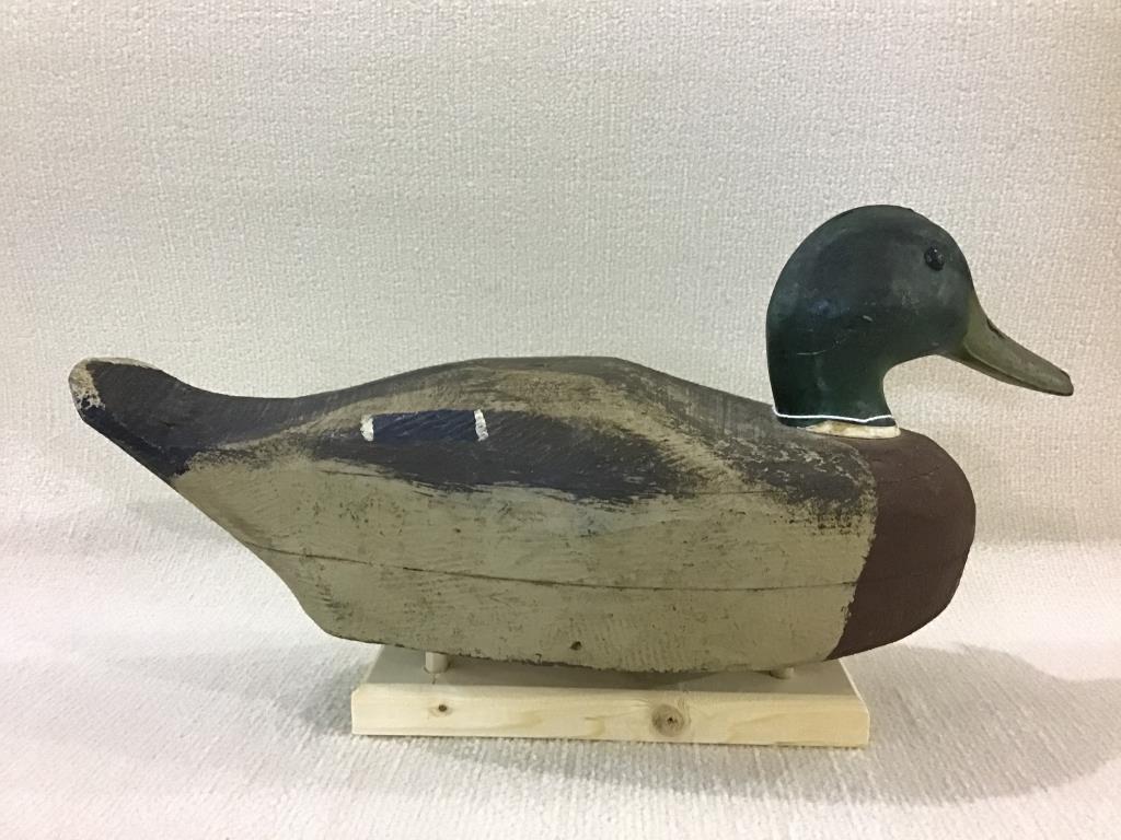 Pair of Kennedy Arms Decoys-Hen and Drake