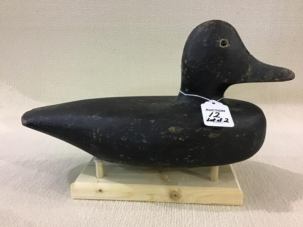 Lot of 2 Minnesota Blue Bill Decoys (468 & 469)