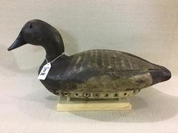 Pair of CV Wells Decoys-Canvas Back Hen & Drake