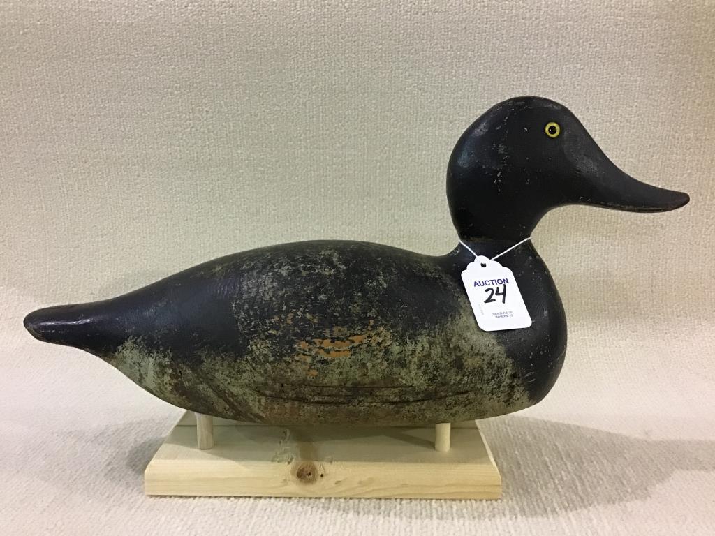 Evans Standard Blue Bill Drake Decoy (559)