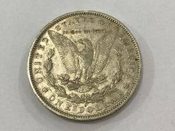 Lot of 2 Morgan Silver Dollars-1882-0 &