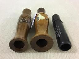 Lot of 3 Calls Including Olt Duck Call #66 in Box,