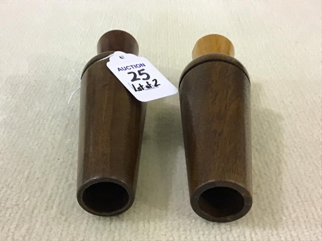 Lot of 2 Bean Lake E.Stofer Duck Calls