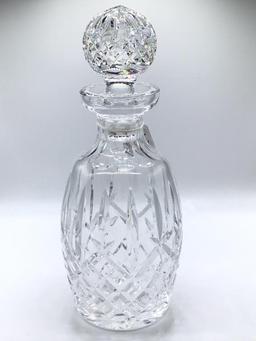 Signed Waterford Crystal Decanter w/ Stopper-