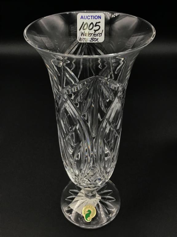 Wateford Crystal Ashbury 9 Inch Vase-