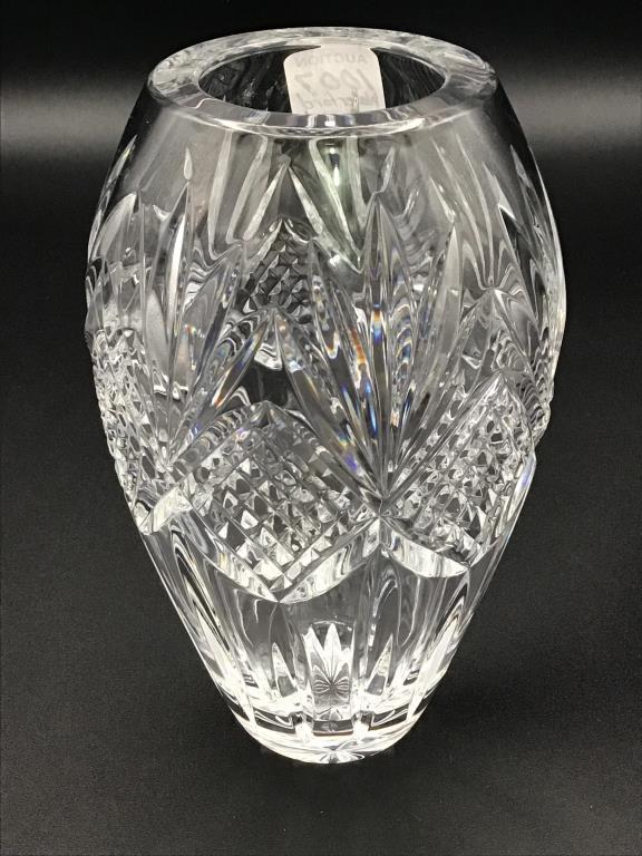 Waterford Crystal Heavy 7 1/4 Inch Tall Vase