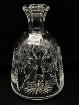 Signed Baccarat Decanter w/ Stopper