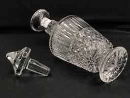 Unknown Heavy Lead Crystal Decanter w/ Stopper