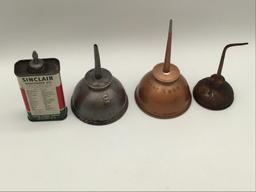 Group of Approx. 19 Various Oil Cans Including