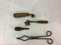 Group of Various Antique Tools Including