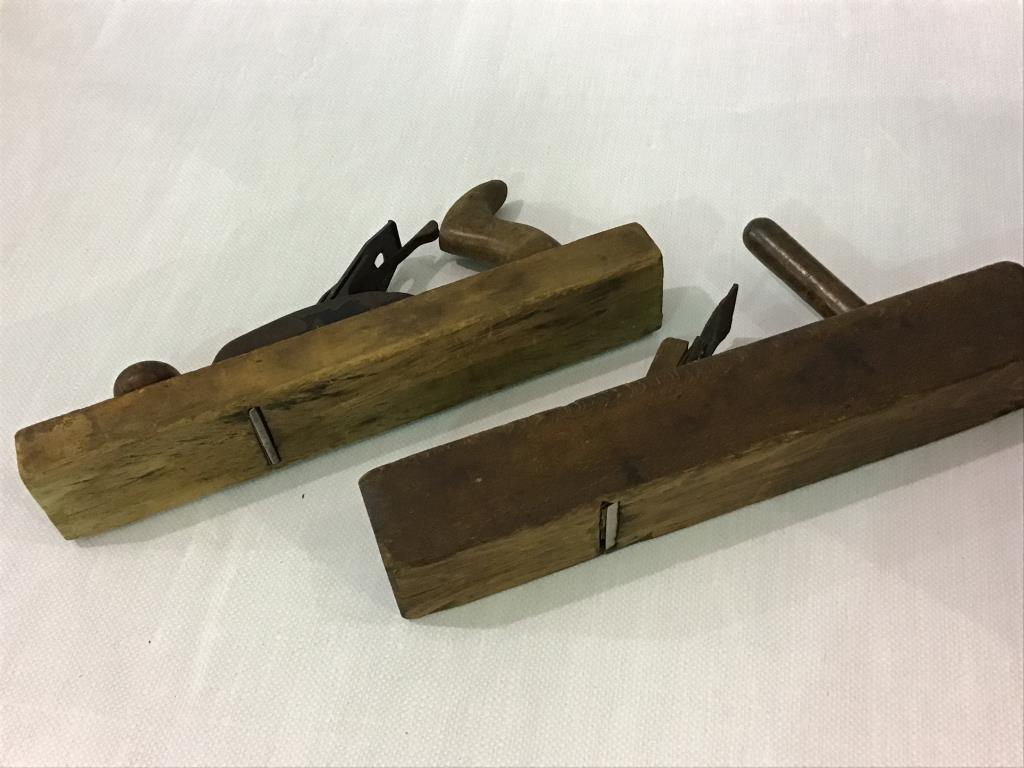 Lot of 4 Lg. Wood Working Block Planes