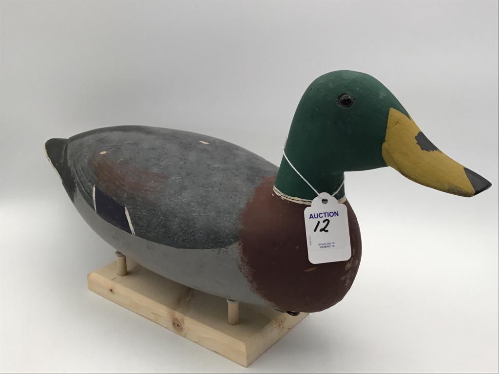 Illinois River Mallard Decoy