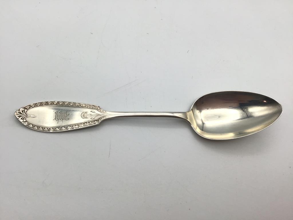 Set of 12 Matching Sterling Silver Teaspoons\