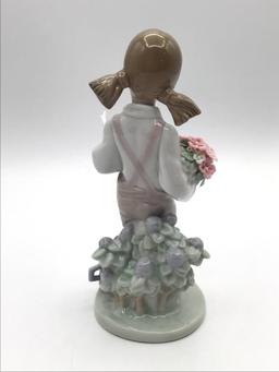 Lladro Spring Girl #5217 Figurine w/ Box