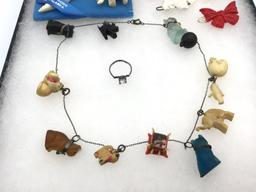 Group of Jewelry Including Child's Animal