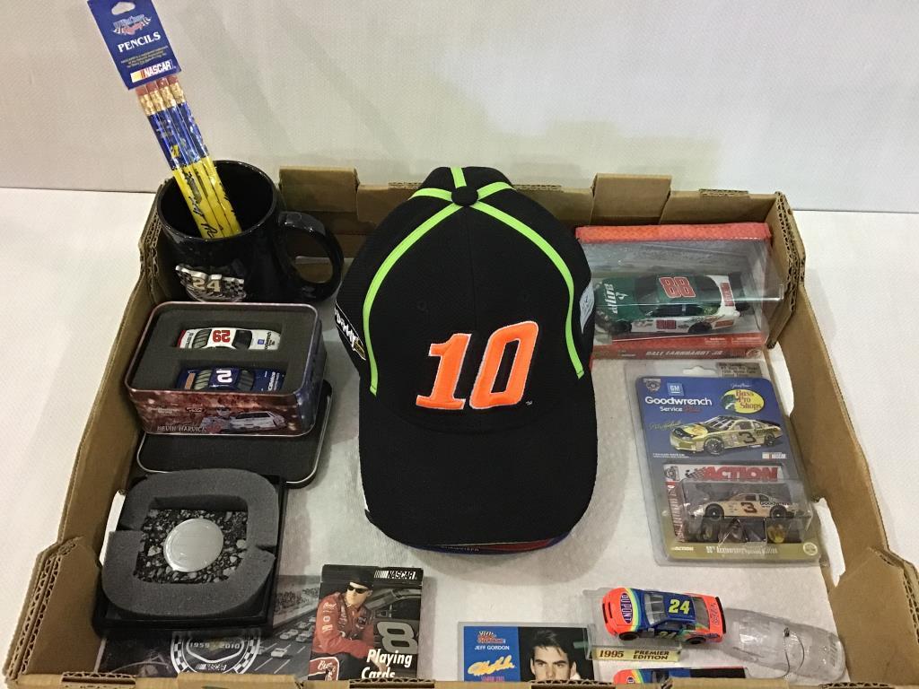Very Lg. Group of Nascar Collectibles Including