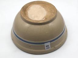 Blue Banded Crock Bowl w/ Various