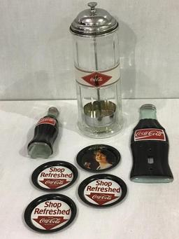 Lg. Group of Contemp. Coca-Cola Items Including