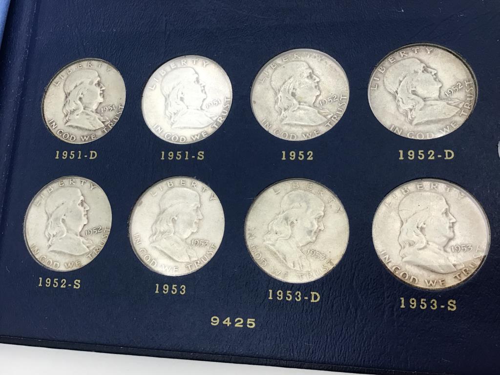 Whitman Folder w/ 40 Various Coins Including