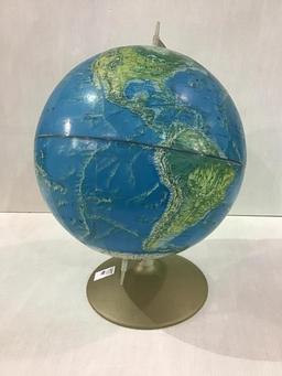 Rand McNalley World Globe on Stand