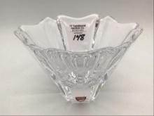 Orrefors Sweden Sm. Crystal Bowl (3 1/2 Inches