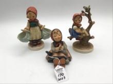 Lot of 3 Goebel Germany Hummel Figurines