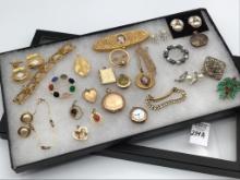 Collection of Ladies Costume Jewelry Including