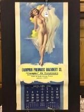 Adv. Calendar 1941  Adv. Champion