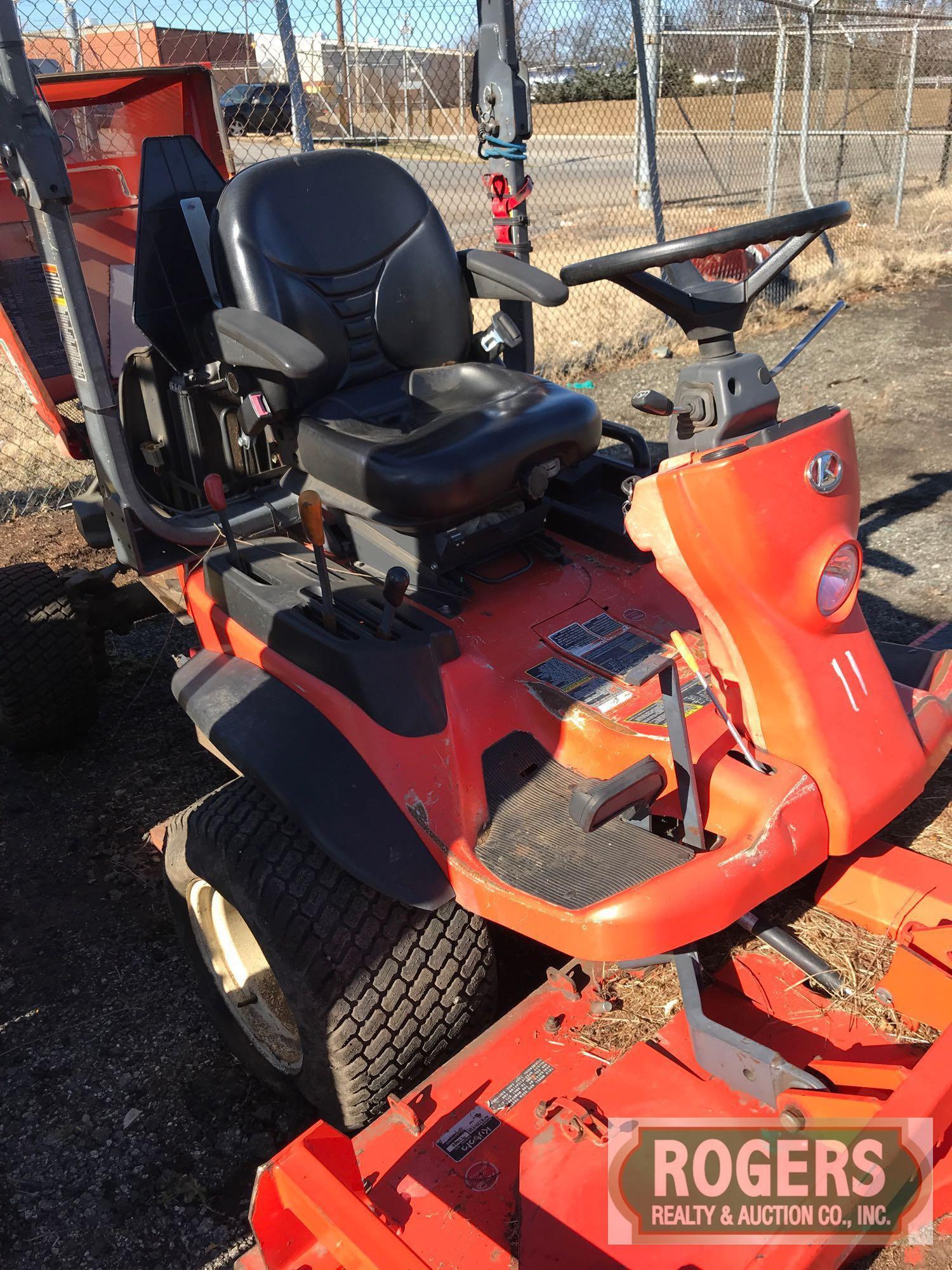 2011, KUBOTA, OUT FRONT MOWER